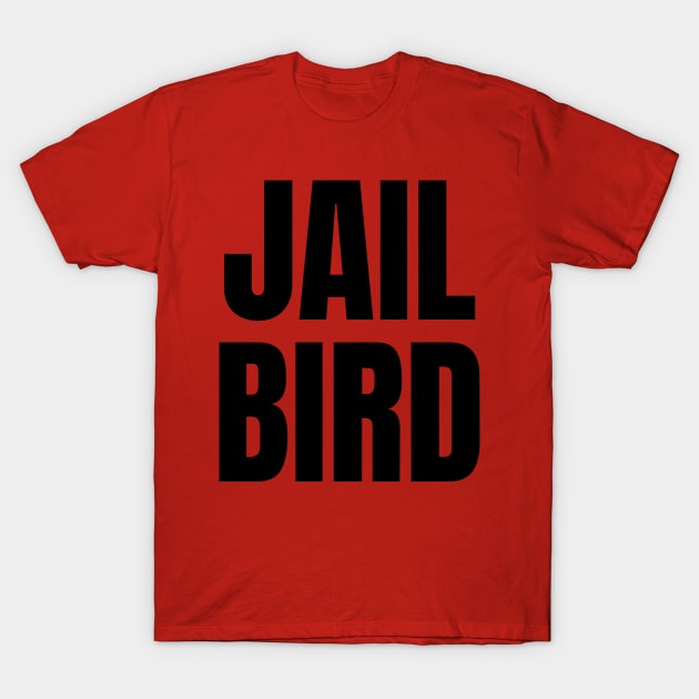 Jail Bird Large T-Shirt by Spatski